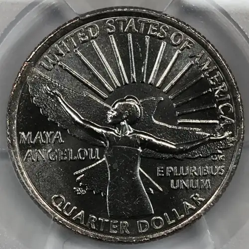 2022-D 25C Maya Angelou First Strike Emily S. Damstra (4)