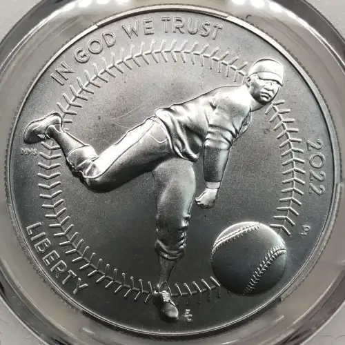 2022-P $1 Negro Leagues Baseball