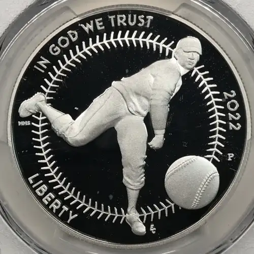 2022-P $1 Negro Leagues Baseball First Strike, DCAM
