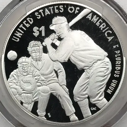 2022-P $1 Negro Leagues Baseball First Strike, DCAM (3)