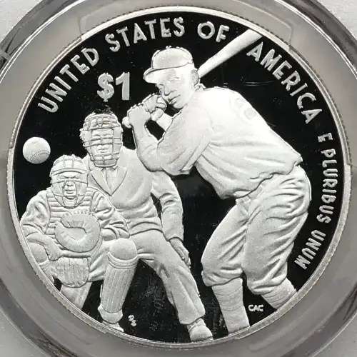 2022-P $1 Negro Leagues Baseball w/100 Privy First Strike, DCAM (3)