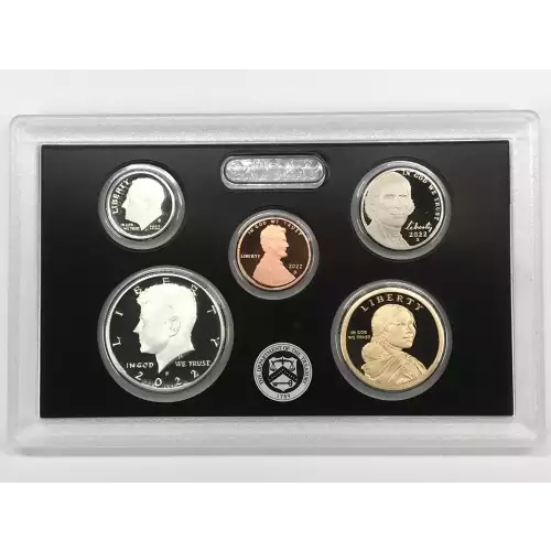 2022-S US Mint Silver Proof Set w OGP - Box & COA (3)
