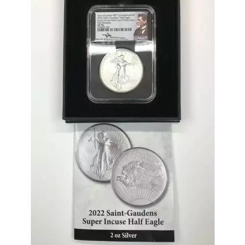 2022 Saint-Gaudens' Half Eagle Super Incuse - FR Saint-Gaudens NPF Commem 