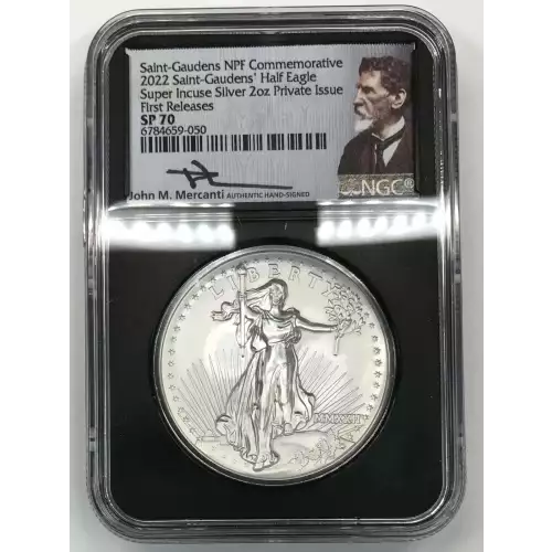 2022 Saint-Gaudens' Half Eagle Super Incuse - FR Saint-Gaudens NPF Commem 