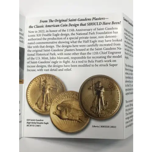 2022 Saint-Gaudens' Half Eagle Super Incuse - FR Saint-Gaudens NPF Commem (5)