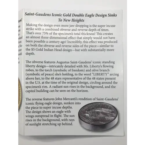 2022 Saint-Gaudens' Half Eagle Super Incuse - FR Saint-Gaudens NPF Commem (6)