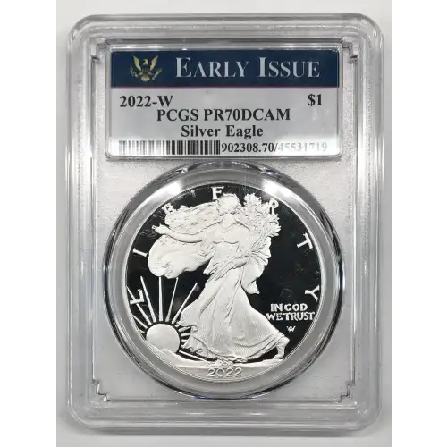 2022-W $1 Silver Eagle First Strike, DCAM (2)