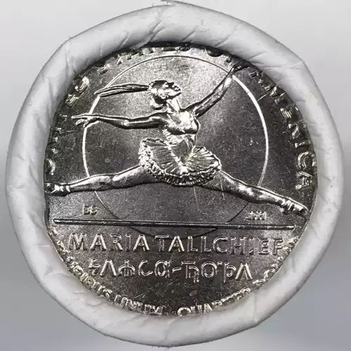 2023 Maria Tallchief American Women Quarter US Mint P/D/S Roll Set 