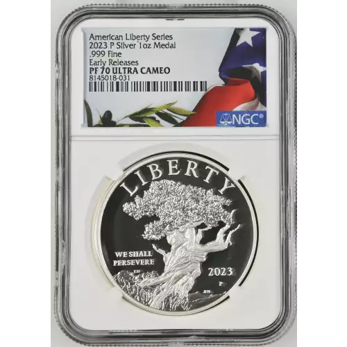 2023 P .999 Fine Early Releases American Liberty Series ULTRA CAMEO (2)