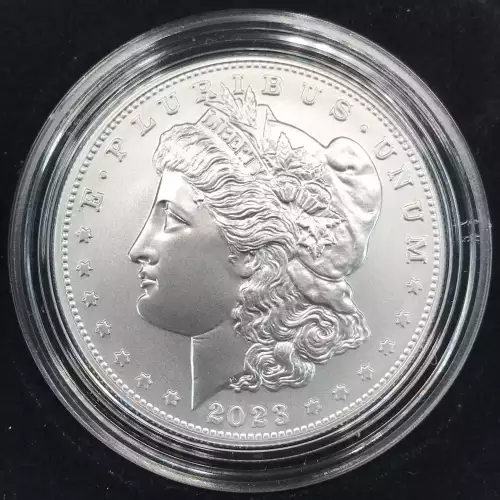 2023-P Uncirculated Morgan Silver Dollar w US Mint OGP Box & COA - Philadelphia