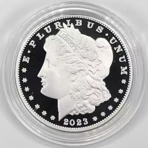 2023-S Proof Morgan Silver Dollar w US Mint OGP Box & COA - San Francisco Mint