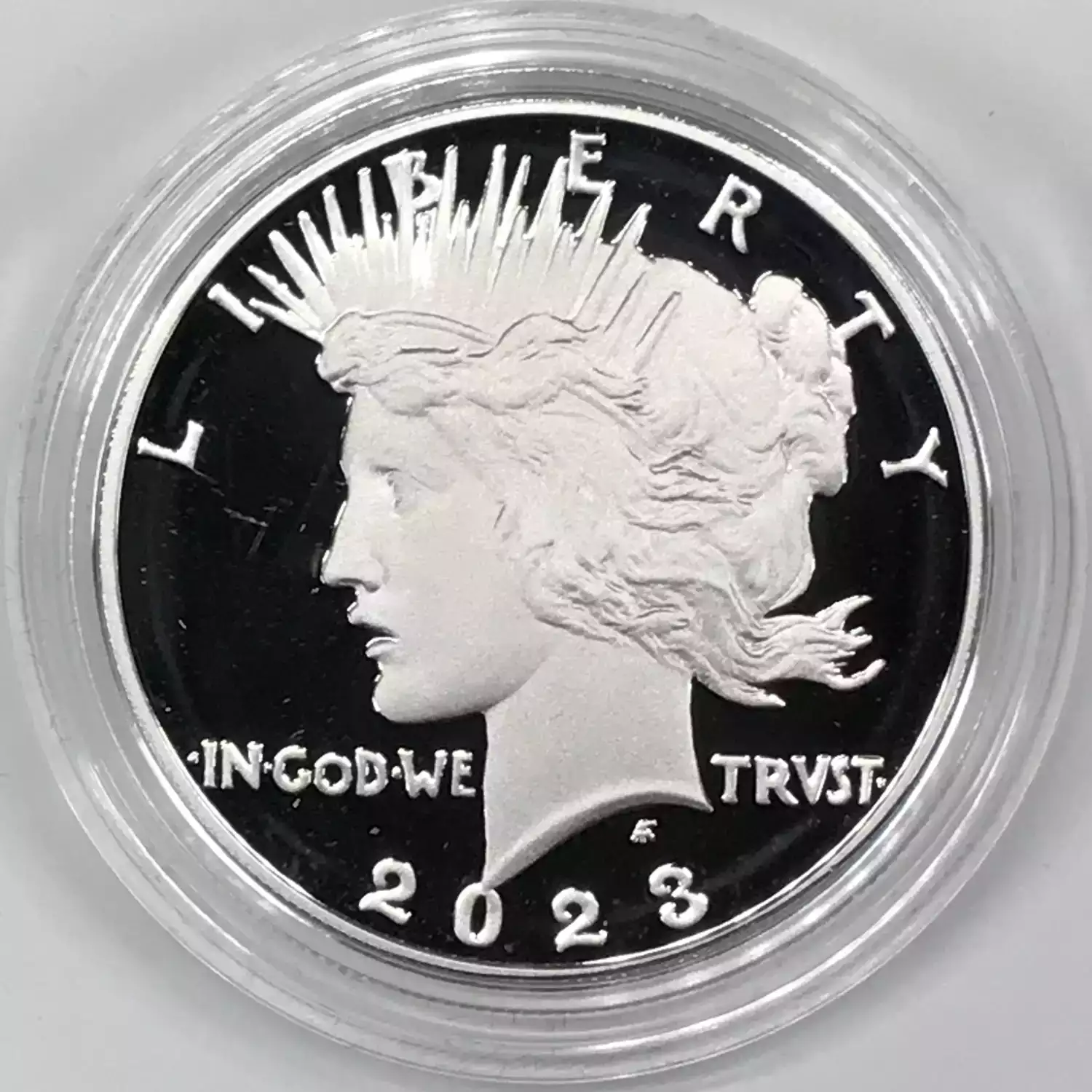 2023-S Proof Peace Silver Dollar w US Mint OGP Box & COA - San Francisco Mint (2)
