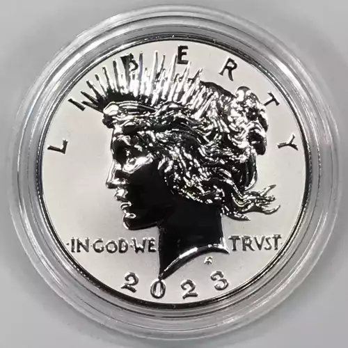 2023-S Reverse Proof Morgan & Peace Dollar 2-Coin Set w US Mint OGP Box & COA (3)