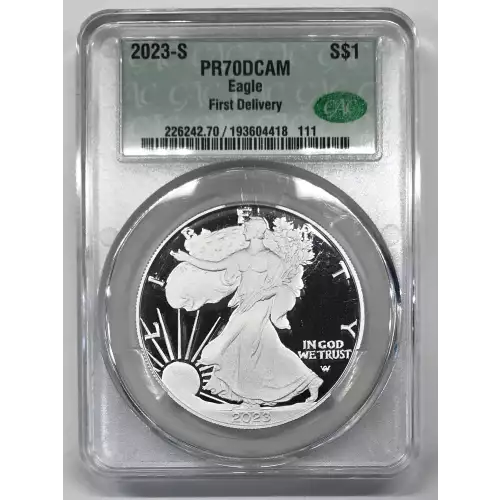 2023-S Silver Eagle S$1 DCAM (Proof) (2)