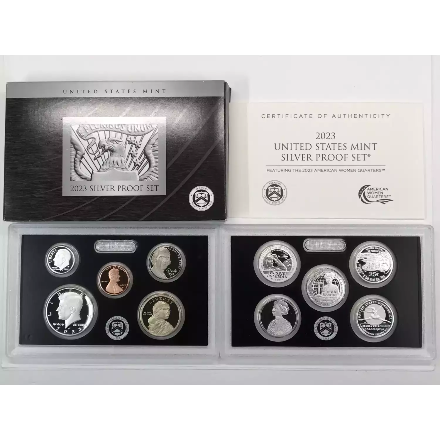 2023-S US Mint Silver Proof Set w OGP - Box & COA