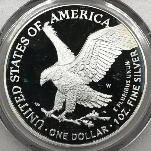 2023-W $1 Silver Eagle First Strike, DCAM (2)