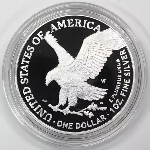 2023-W Proof Silver Eagle w OGP - Box & COA