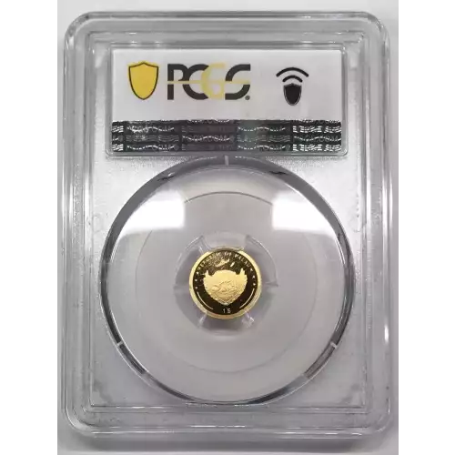 2024 $1 Gold Luck - Four Leaf Clover First Day of Issue, DCAM