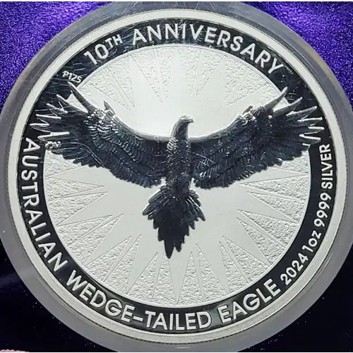 2024 1 oz Silver NGC MS-69 Australia $1 Wedge Tailed Eagle 10th Anniversary  generic (2)