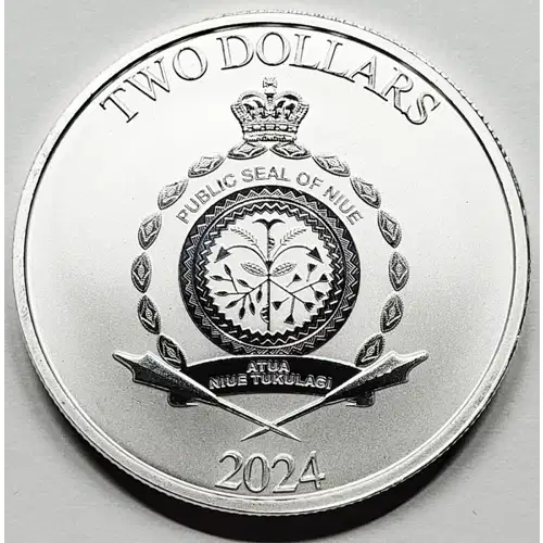 2024 1 oz Silver Niue $2 Grogu Baby Yoda generic