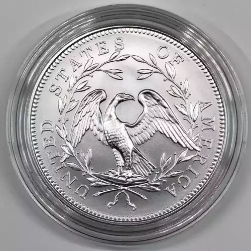 2024 Flowing Hair 1 oz Silver Medal 230th Anniversary w US Mint OGP - Box & COA (2)