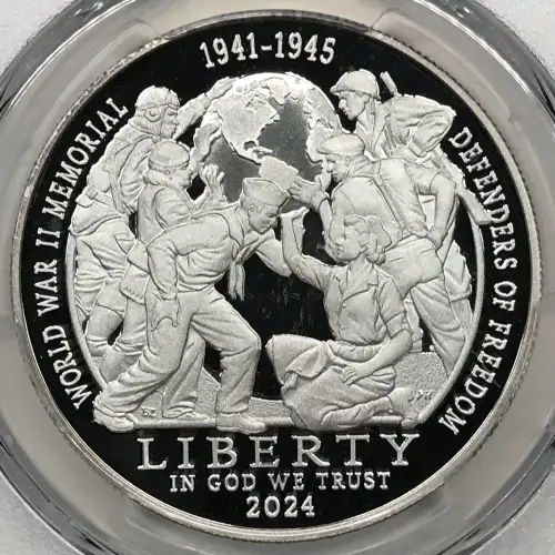 2024-P $1 Greatest Generation First Day of Issue, DCAM (2)