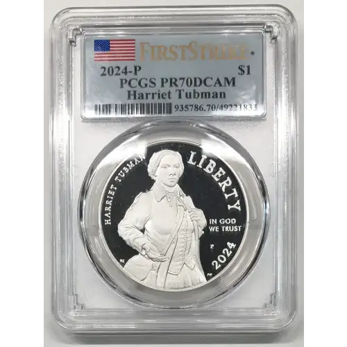 2024-P $1 Harriet Tubman First Strike, DCAM (2)