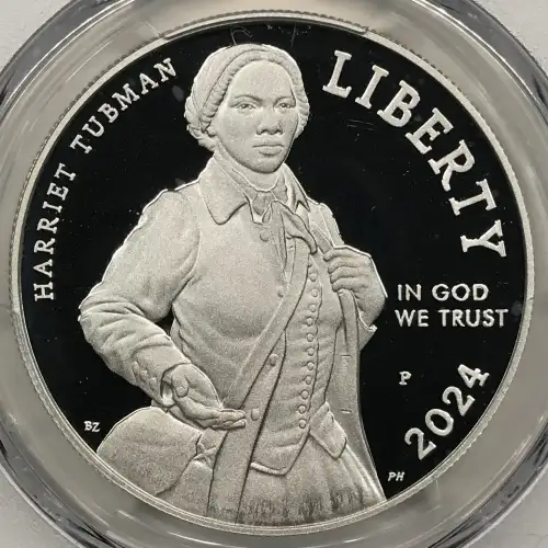 2024-P $1 Harriet Tubman First Strike, DCAM