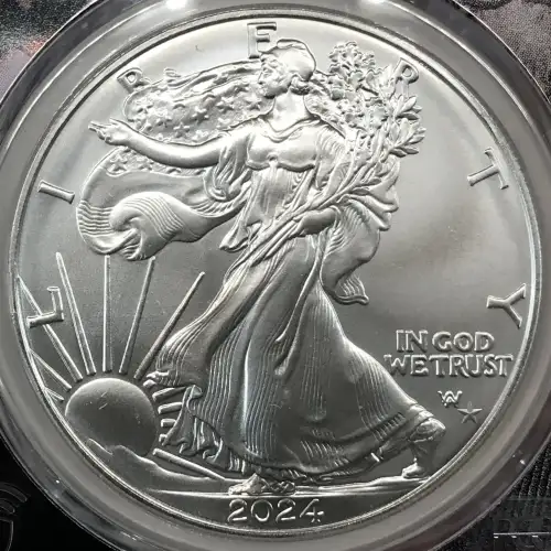 2024-(P) $1 Silver Eagle with Star Privy Struck at Philadelphia First Strike (4)