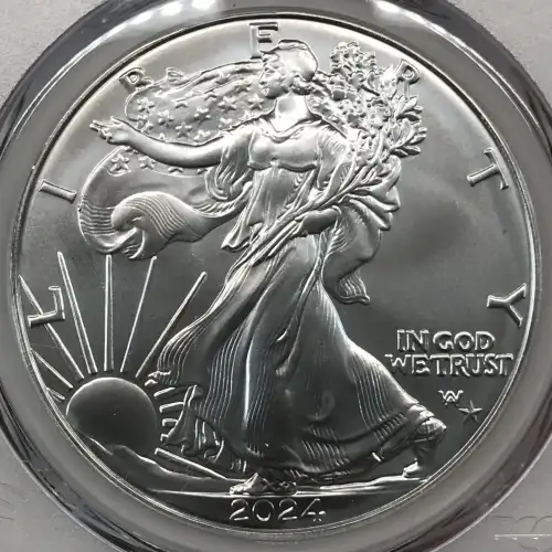 2024-(P) $1 Silver Eagle with Star Privy Struck at Philadelphia First Strike (3)