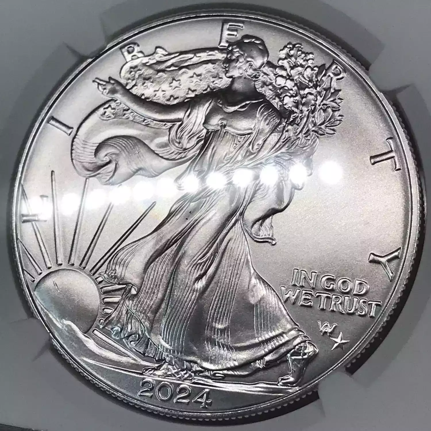 2025(P) Silver Eagle NGC GEM UNCIRCULATED First Star Privy Release Old Pueblo Coin