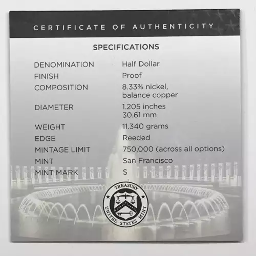 2024-S Greatest Generation Proof Clad Half Dollar US Mint OGP - Box & COA (5)
