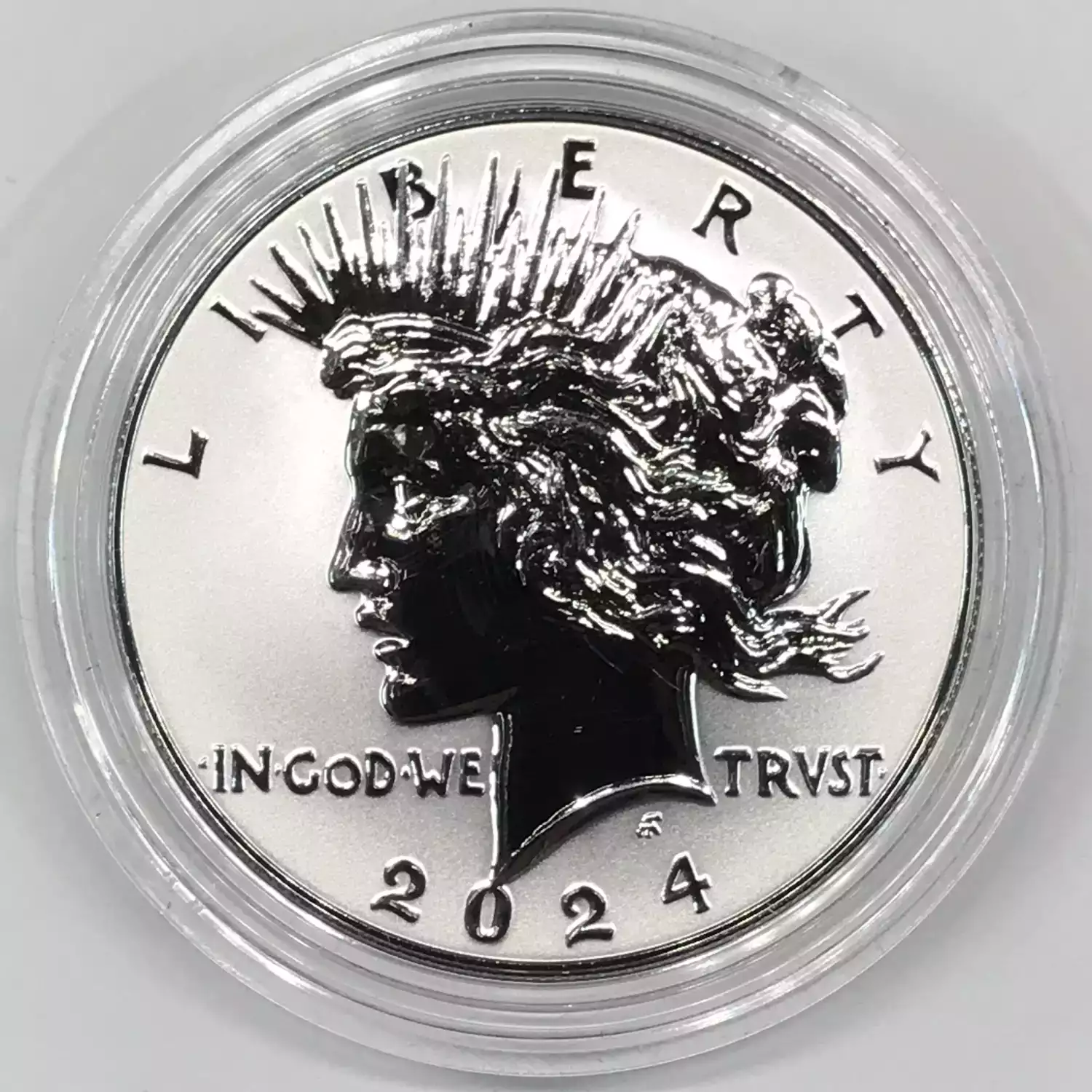 2024S Reverse Proof & Peace Dollar 2Coin Set w US Mint OGP Box