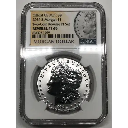 2024 S Two-Coin Reverse Pf Set Official US Mint Set (3)