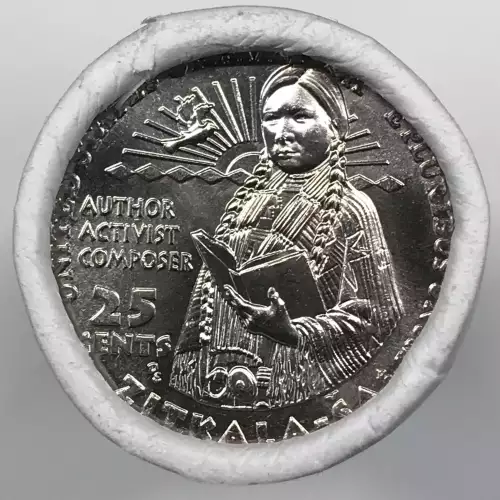 2024-S Zitkala-Sa American Women Quarter US Mint San Francisco S Roll (2)