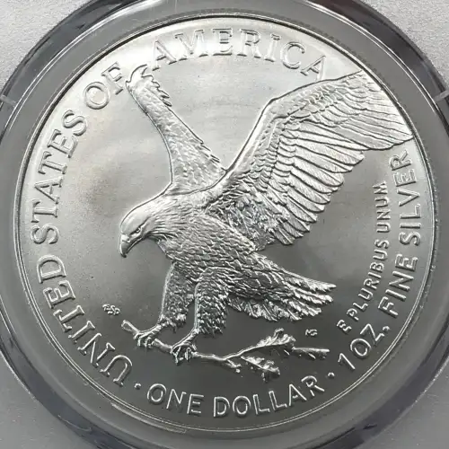2024-(W) $1 Silver Eagle Struck at West Point First Strike