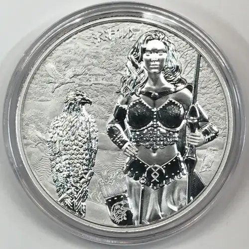 2025 Germania Valkyries: Arnhild 1 oz Silver Round 5 Mark (3)