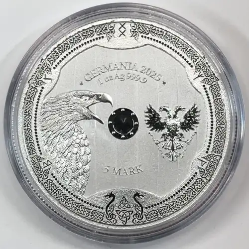 2025 Germania Valkyries: Arnhild 1 oz Silver Round 5 Mark (4)
