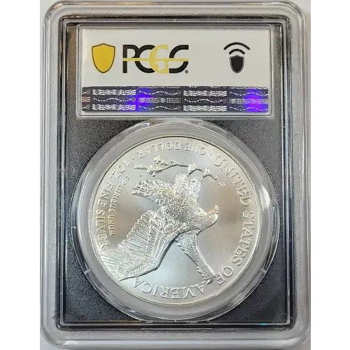 2025-(P) $1 Silver Eagle with Eagle Privy Struck at Philadelphia First Strike