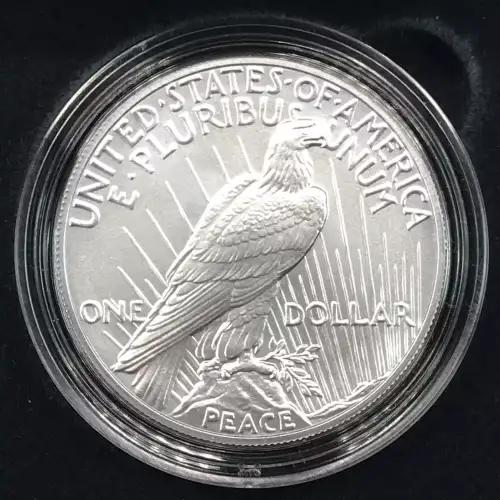 2025-P Uncirculated Peace Silver Dollar w US Mint OGP - Box & COA - Philadelphia (3)