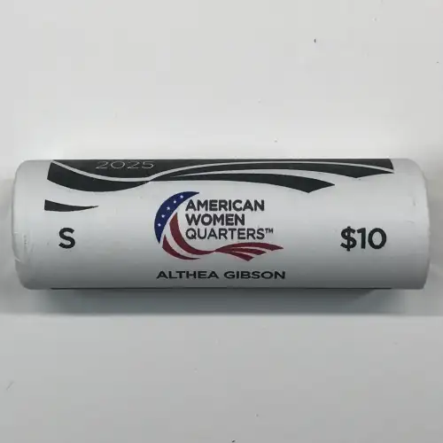 2025-S Althea Gibson American Women Quarter US Mint San Francisco (S) Roll