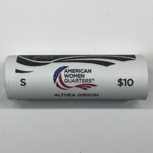2025-S Althea Gibson American Women Quarter US Mint San Francisco (S) Roll