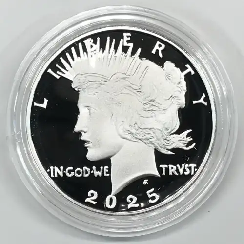 2025-S Proof Peace Silver Dollar w US Mint OGP Box & COA - San Francisco Mint (3)