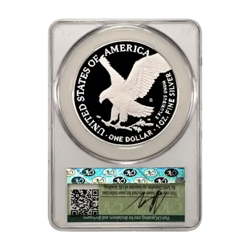2025-S Silver Eagle S$1 U.S. Navy Privy DCAM (Proof) (3)