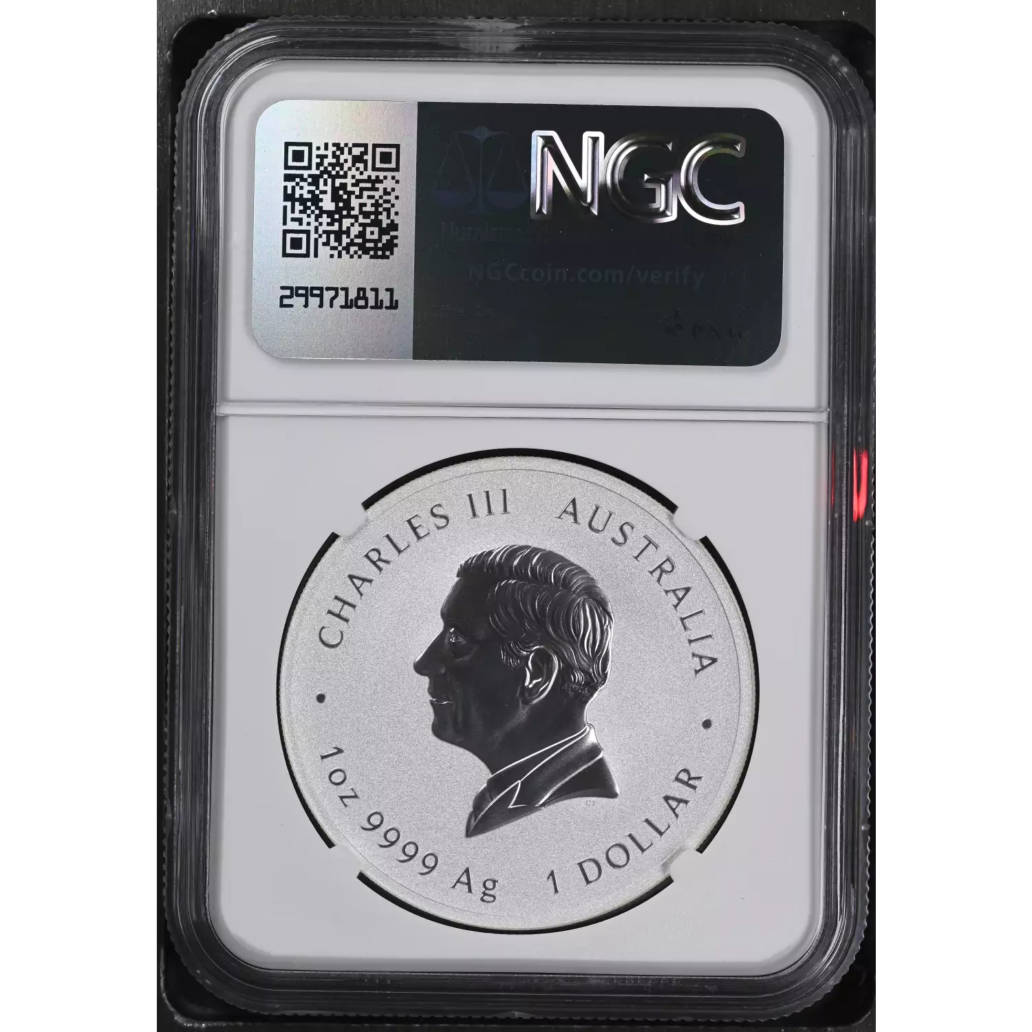 2025 1 oz Silver NGC MS-70 Year of the Snake Australia $1 First