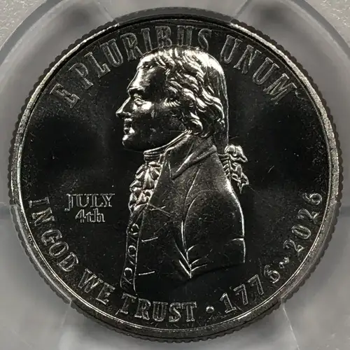 2026 25C Declaration of Independence w/ July 4th Privy - Early Find