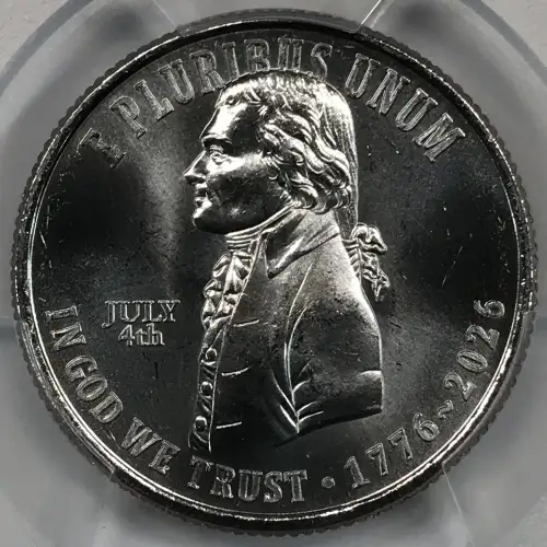 2026 25C Declaration of Independence w/ July 4th Privy - Early Find (3)