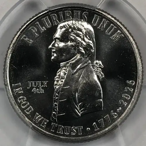 2026 25C Declaration of Independence w/ July 4th Privy - Early Find (2)