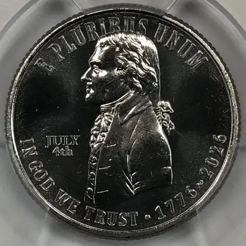 2026 25C Declaration of Independence w/ July 4th Privy - Early Find