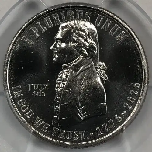 2026 25C Declaration of Independence w/ July 4th Privy - Early Find